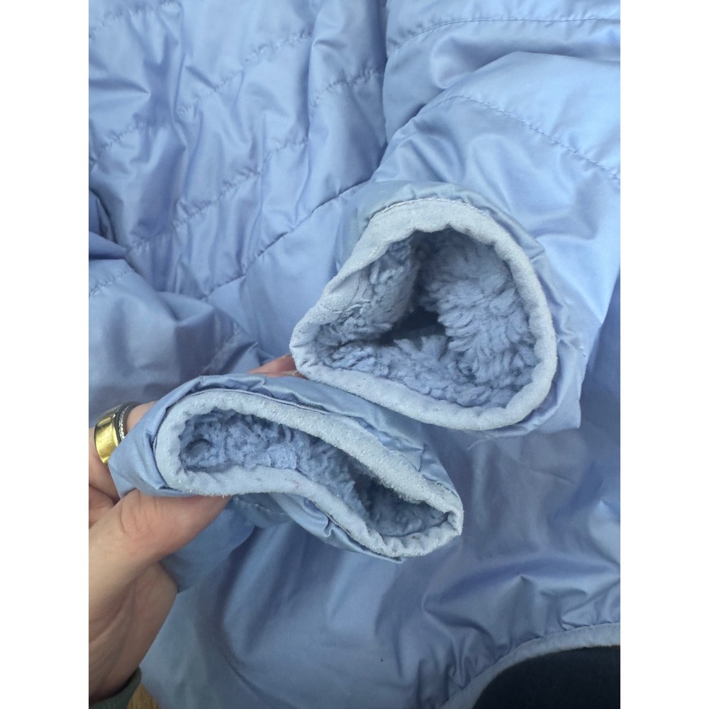 The North Face Toddler Reversible Andes Puffer Jacket Purple Lavender 5T Winter - Picture 5 of 8